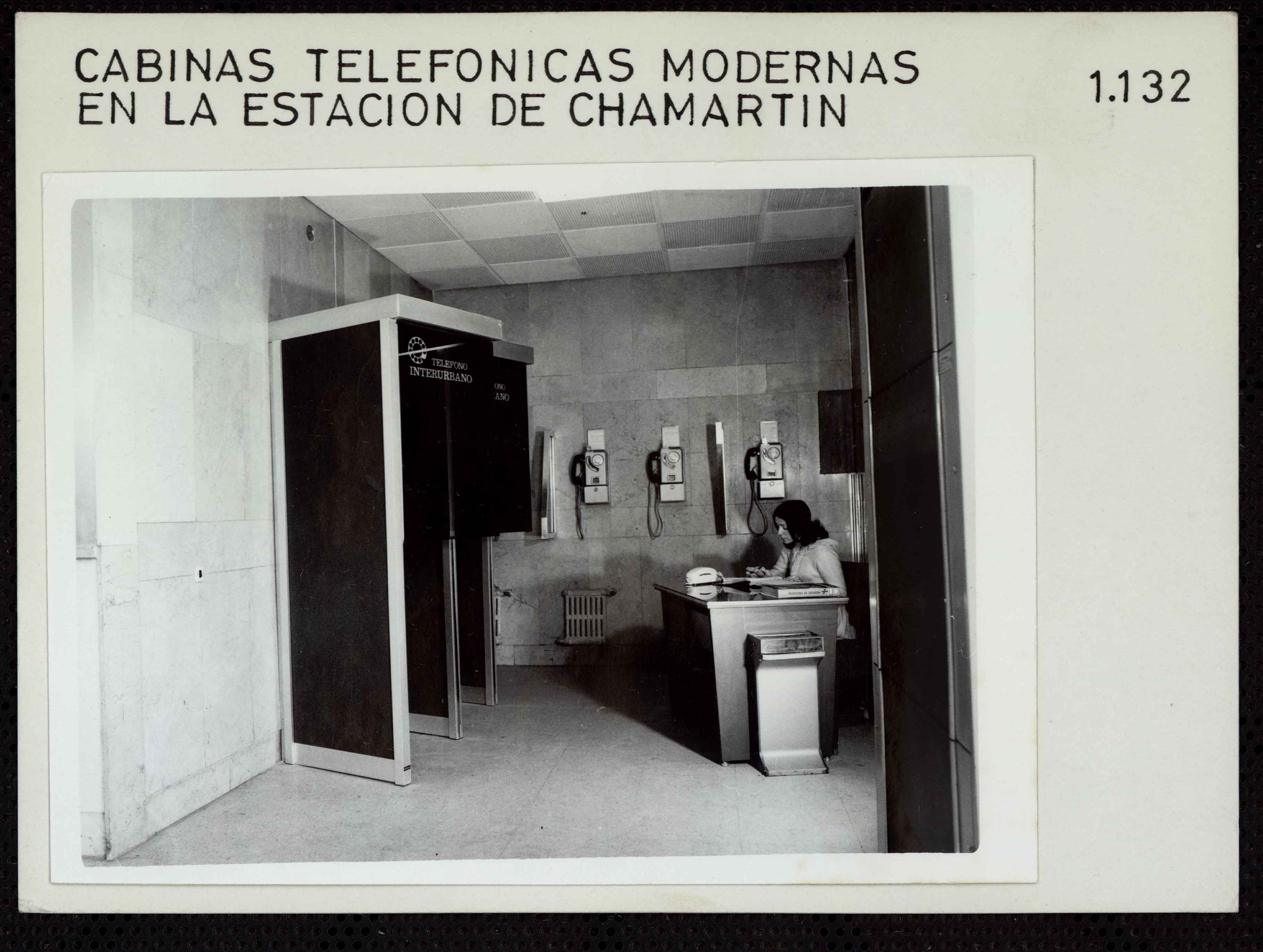 Cabinas telefónicas Estación de Chamartín