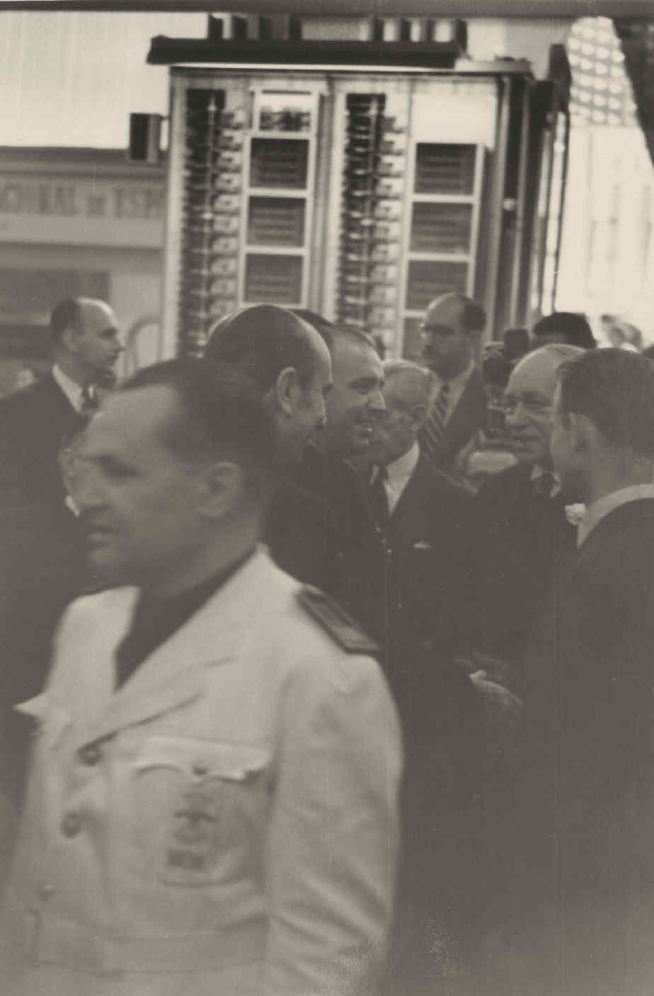 Inauguración Feria Barcelona 1944