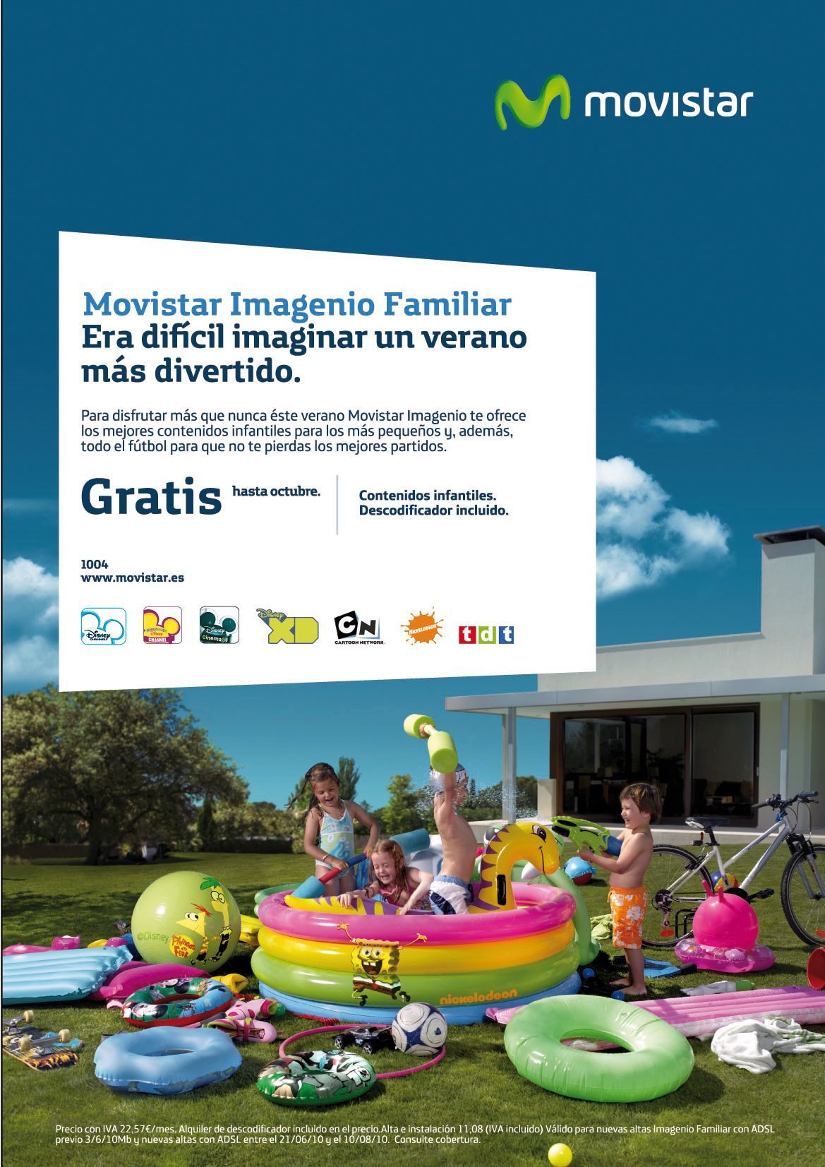 Publicidad - Movistar Imagenio Infantil y familiar